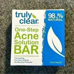 NEW Truly Clear One-Step Acne Solution Blemish Bar Face & Body Salicylic Acid.